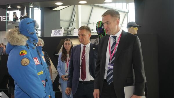 Стенд легпрома на выставке ИННОПРОМ-2018