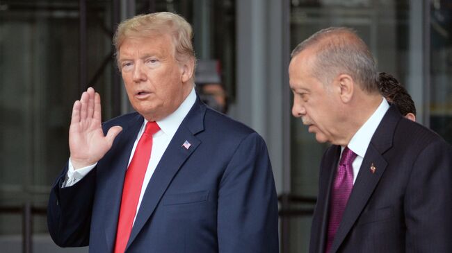 Дональд Трамп и Реджеп Тайип Эрдоган