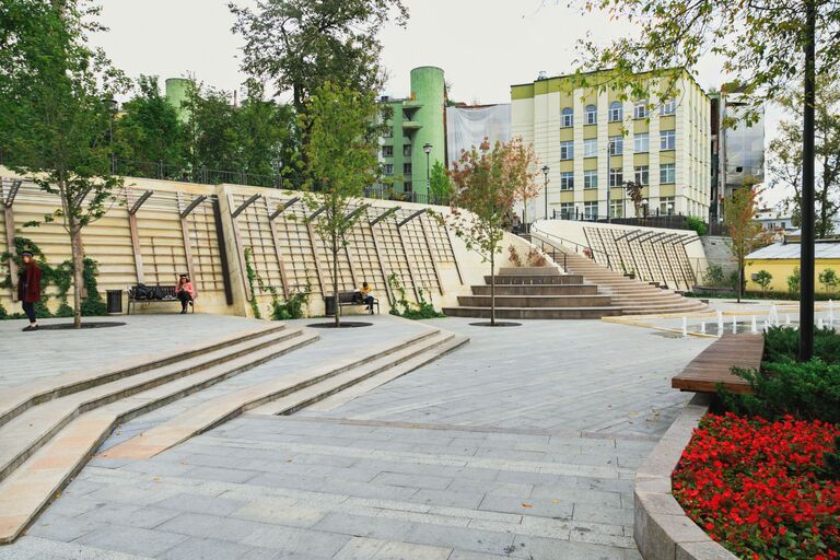 Итоги благоустройства общественного пространства на Большом Спасоглинищевском переулке Итоги благоустройства общественного пространства на Большом Спасоглинищевском переулке