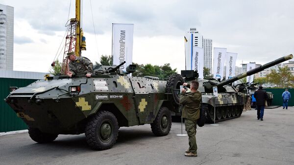 Военная выставка в Киеве