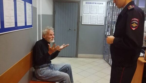 Пропавший в начале лета и найденый полицейскими в Омске пенсионер