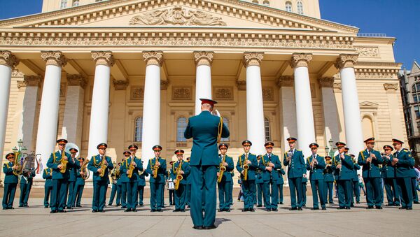 Военный оркестр ВУНЦ СВ Общевойсковая академия Вооруженных Сил РФ