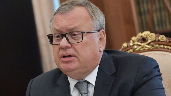 Президент – председатель правления Банка ВТБ Андрей Костин