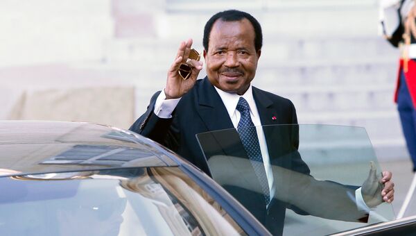 Президент Камеруна Поль Бийя. Архивное фото