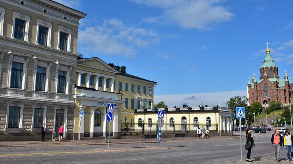 Президентский дворец в Хельсинки, Финляндия. Архивное фото