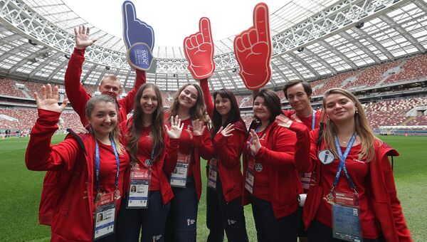 Более 1,5 тысячи волонтеров приняли участие в организации и проведении чемпионата мира по футболу ФИФА 2018 года на стадионе Лужники