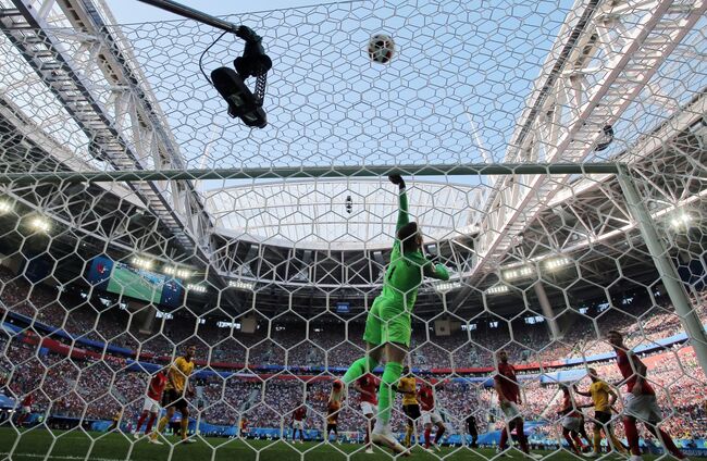 Голкипер англичан Джордан Пикфорд Голкипер англичан Джордан Пикфорд