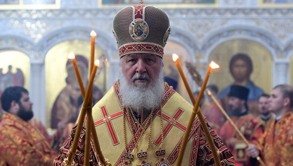 Патриарх Московский и Всея Руси Кирилл. Архивное фото