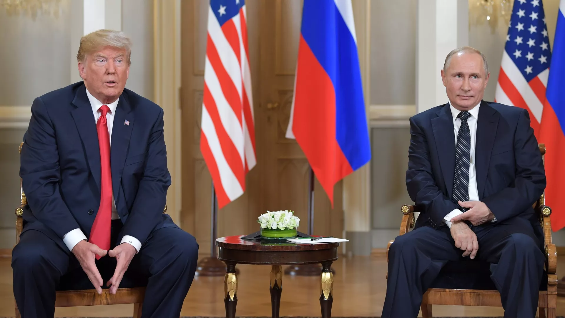 Президент РФ Владимир Путин и президент США Дональд Трамп - РИА Новости, 1920, 03.07.2025