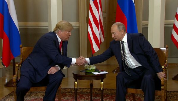 Live_Встреча Владимира Путина и Дональда Трампа в Хельсинки