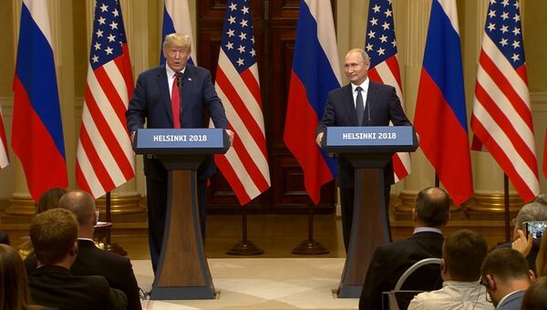 Live_Пресс-конференция Владимира Путина и Дональда Трампа в Хельсинки