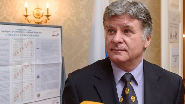 Чрезвычайный и полномочный посол Российской Федерации в Эстонии Александр Петров 