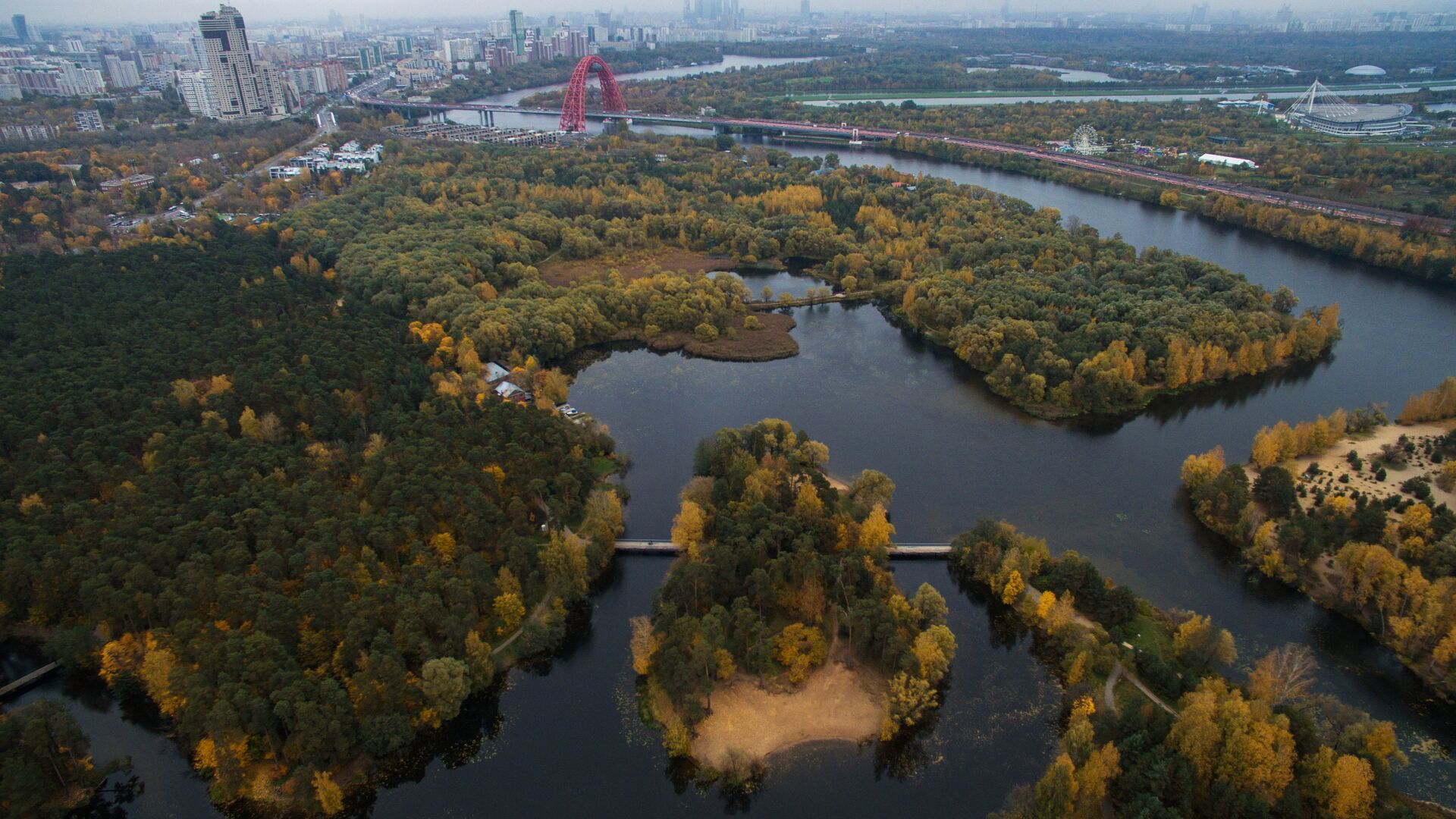 Серебряный бор в Москве - РИА Новости, 1920, 29.09.2022