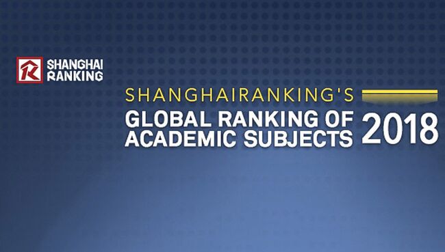 Шанхайский рейтинг Global Ranking of Academic Subjects (ARWU)