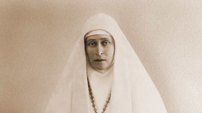 Настоятельница Марфо-Мариинской обители великая княгиня Елизавета Федоровна