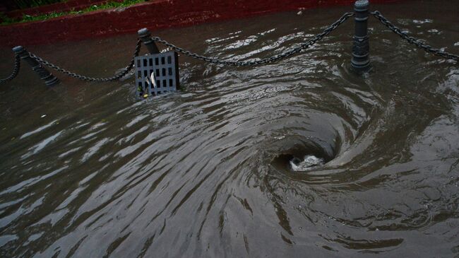 Последствия ливня во Владивостоке. Архивное фото
