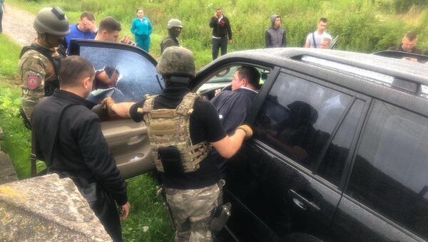 Задержание мэра города Сколе Львовской области Владимира Москаля