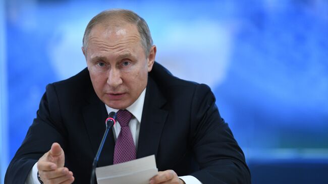 Президент РФ Владимир Путин