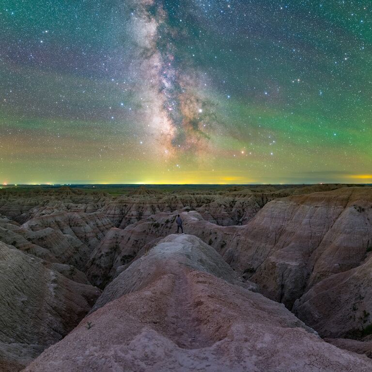 Работа фотографа Jingpeng Liu Expedition to Infinity, вошедшая в шорт-лист Insight Astronomy Photographer of the Year 2018