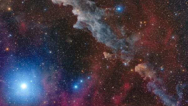 Работа фотографа Mario Cogo Rigel and the Witch Head Nebula, вошедшая в шорт-лист Insight Astronomy Photographer of the Year 2018