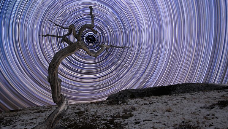 Работа фотографа Jake Mosher Holding Due North, вошедшая в шорт-лист Insight Astronomy Photographer of the Year 2018