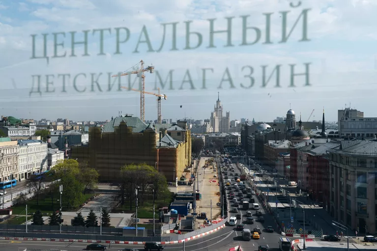 Благоустройство Лубянской площади в рамках программы Моя улица