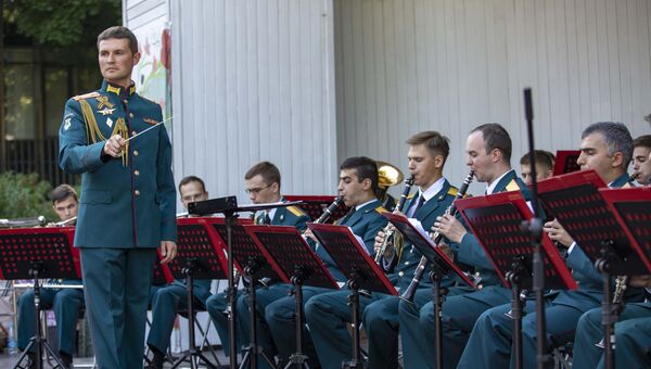 Выступление Центрального военного оркестра Министерства обороны Российской Федерации. Архивное фото