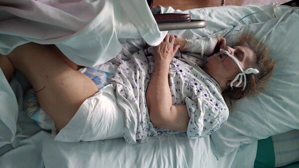 Анна Павловна в больнице
