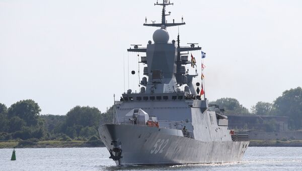 Корабль ВМФ России. Архивное фото