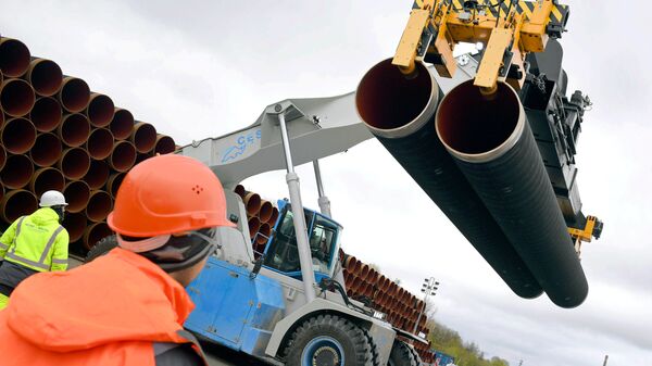 Трубы для строительства газопровода Северный поток 2