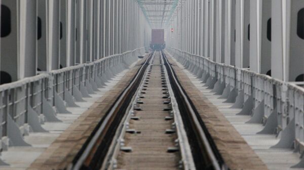 Железнодорожный мост. Архивное фото
