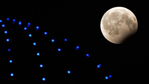 Лунное затмение. Архивное фото