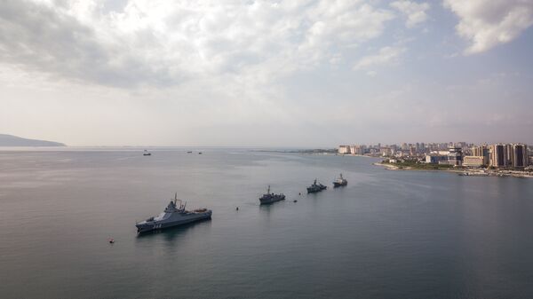 Корабли в Черном море. Архивное фото