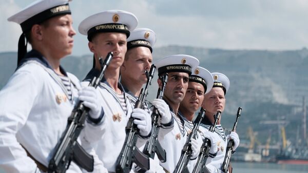 Военнослужащие ВМФ России. Архивное фото