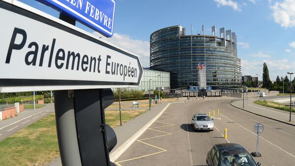 Здание Европейского парламента в Страсбурге. Архивное фото