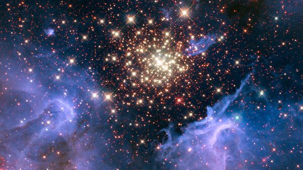 Фотография скопления звезд NGC 3603