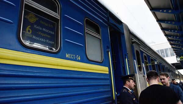 Поезд Киев-Москва. Архивное фото