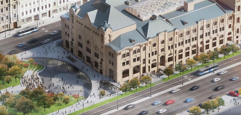 Проект реконструкции московского Политехнического музея Проект реконструкции московского Политехнического музея