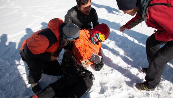 Операция по спасению российского альпиниста Александра Гукова в Пакистане