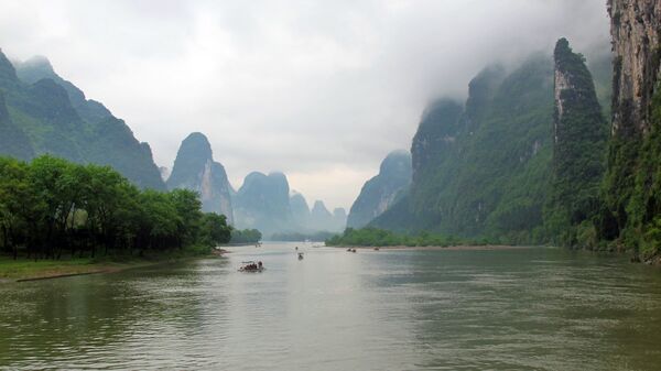 Река в Китае