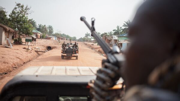 Военные в Центрально-Африканской Республике. Архивное фото
