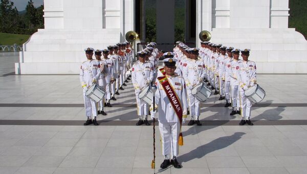 Военный оркестр из Мьянмы впервые выступит на фестивале Спасская башня