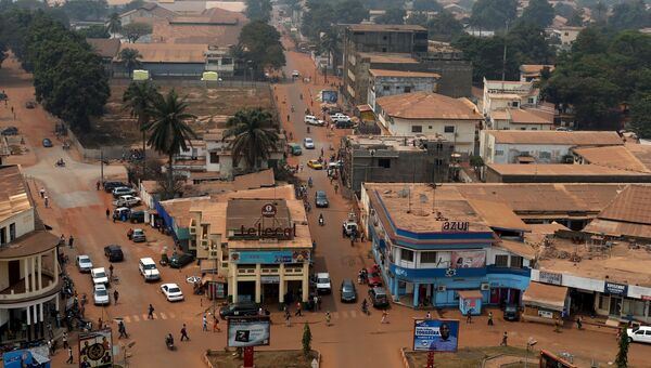 Общий вид столицы Центральноафриканской республики Банги. Архивное фото