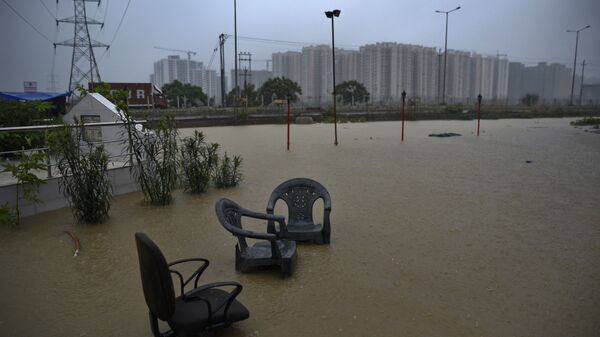 Последствия муссонных дождей в Индии