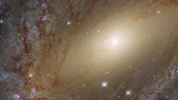 Спиральная галактика NGC 6744. Архивное фото