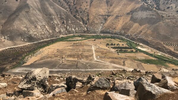 Сирийско-иорданская граница. Архивное фото