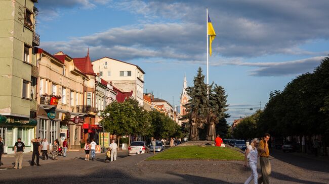 Город Мукачево в Закарпатской области Украины. Архивное фото