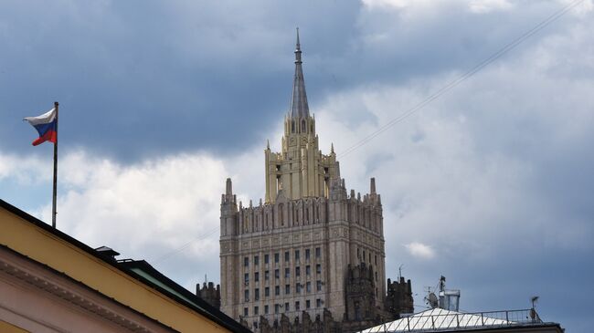 Здание министерства иностранных дел РФ. Архивное фото