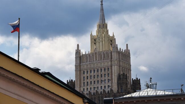 Здание министерства иностранных дел РФ. Архивное фото