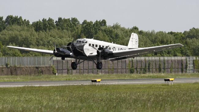 Самолет Junkers Ju-52. Архивное фото